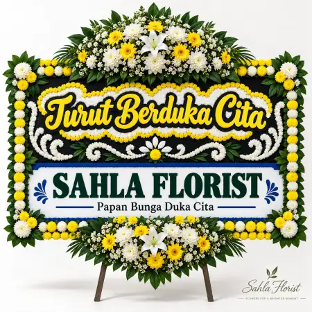 Papan Bunga Duka Sinartanjung